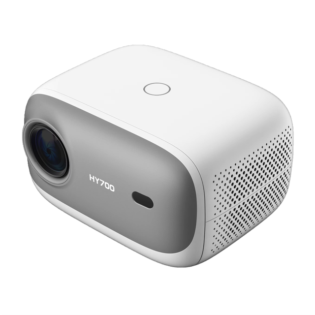 HY700 PRO 4K Android Smart Projector 250 Lumens 1080p Video Projector BT Wi-Fi for Outdoor Home Theater Conference Projection