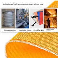 Matériau ignifuge résistant aux hautes températures pour bouclier thermique et bouclier thermique d'échappement