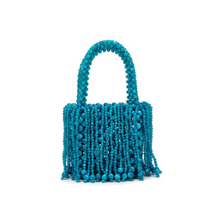2026 New Wholesale Crystal Rhinestone Beaded Tassel Evening <b>Clutch</b> Bag Handmade Fashionable Women's Party Bag - Product Image 2