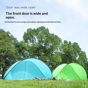 Tente de plage pop-up entièrement automatique quatre saisons à montage rapide, portable, respirante, pour camping et usage extérieur – Vente en gros - Product Image 1