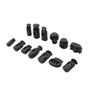 500 Pcs Plastic Adjuster <strong>Toggle</strong> <strong>Cord</strong> <strong>Lock</strong> <strong>Stopper</strong> for Bag Garment - Product Image 1