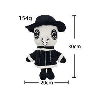 Halloween peste <span class=keywords><strong>docteur</strong></span> bec d'oiseau jouets en peluche dieu de <span class=keywords><strong>la</strong></span> <span class=keywords><strong>mort</strong></span> fantôme animaux en peluche poupées horreur drôle doux jeter oreiller poupées en gros - Product Image 3