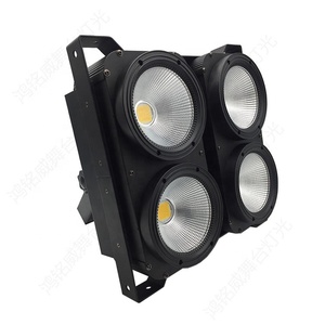 400 Wát độ sáng cao <span class=keywords><strong>LED</strong></span> <span class=keywords><strong>COB</strong></span> mệnh ánh sáng trắng ấm khán giả đèn 4 mắt <span class=keywords><strong>COB</strong></span> blinder cho Disco bar câu lạc bộ đêm sân khấu - Product Image 5