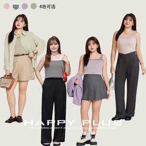 Camiseta sin mangas de punto a rayas para mujer de talla grande, rosa, negra, blanca, verde, morada, de viscosa, con etiqueta, hecha en Suzhou - Product Image 4