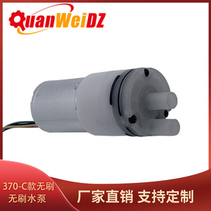 2430 Brushless Mini Water Pump 12V 5M Head 1.5L Min Flow <b>Plastic</b> Body Self Priming For Water Flosser Floor Mop - Product Image 5