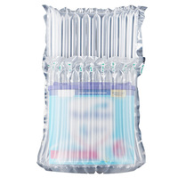 Sac gonflable antichoc en forme de Q, écologique, en colonne d'air, matériau de protection PA/PE pour l'expédition logistique et les ordinateurs portables