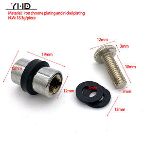 تركيبات أثاث عالي الجودة كابينة زجاجية دعم الرف المعدني - Product Image 6