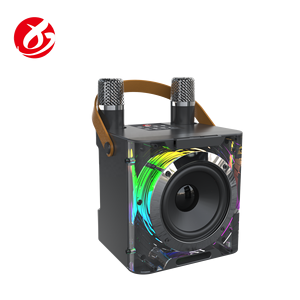 Altavoz <span class=keywords><strong>Karaoke</strong></span> A829 con Subwoofer Inalámbrico 5.3, 5 Efectos de Luz RGB, 10W, Ranura para Tarjeta TF, 5 Micrófonos Divertidos y Doble Micrófono - Product Image 3