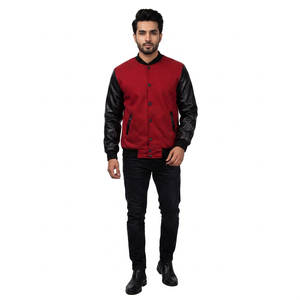 Custom Team Sports & Club Name Logo <b>Baseball</b> Letterman University Varsity <b>Jacket</b> Breathable Plus Size Varsity <b>Jacket</b> <b>for</b> <b>Men</b> - Product Image 1