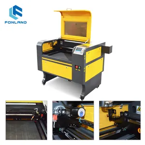 Fonland Top Quality 9060 4060 60w 50w Ruida Co2 Laser Cutter Co2 Jeans Graving Laser Engraving Machine With Rotary
