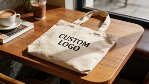 12oz Natural Cotton Canvas <b>Tote</b> <b>Bag</b> with <b>Zipper</b> Heavy Duty Beige Small Beach Travel Gift Reusable Letter Pattern Canvas <b>Bag</b> - Product Image 2