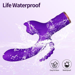 Vibrateur anal 3 en 1, 7 modes de vibration et de succion, vibrateur G-spot, silicone imperméable, jouet sexuel pour femmes, masseur - Product Image 4