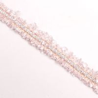 Ruban tressé à franges en dentelle perlée et strass pour la confection de vêtements, accessoires capillaires et décoration artisanale DIY (vente en gros)