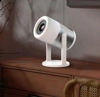 Projecteur de cinéma maison portable Flip 5G WiFi avec mise au point électrique, BT 5.1, Mini Android 11, compatible 4K, 3500-4000 Lumens, avec lampe LED