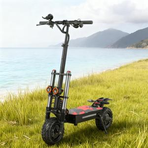 Scooter Eléctrico Todoterreno Plegable para Adultos Boyueda S3 6000W con Doble Motor, 60V38Ah, Neumáticos Gruesos de 11 Pulgadas, Envío Rápido desde Almacén en EE. UU. - Product Image 1