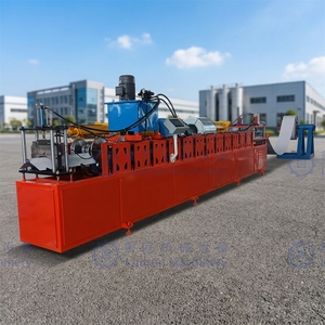 Machine de formage à froid automatique pour pignon de toit métallique de type 400 avec système PLC pour la fabrication de tuiles de toit vitrifiées - Product Image 1