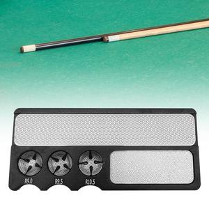 Herramienta de reparación de puntas de taco al por mayor, accesorios de aluminio para dar forma a tacos de billar, dispositivo portátil para dar forma a tacos de billar para exteriores - Product Image 5