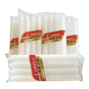 Wholesale Stick Candle Paraffin Wax White Candle Making Supplies For Church