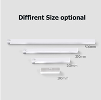 Lampu Sensor LED Ledfora Modern Putih ABS+PC USB Isi Ulang Ramah Lingkungan Pemasangan Mudah Mati Otomatis 20 Detik untuk Kabinet