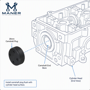 Tapón del árbol de levas del motor MANER 06B103113C para Audi VW Skoda Seat EA113 EA888 Gen1 Gen2 1.8T 2.0T - Product Image 5