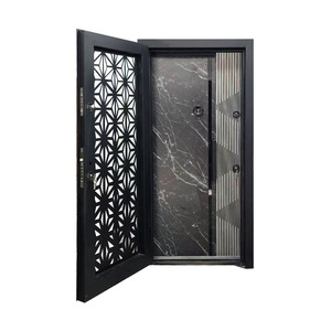Puerta de Seguridad Metálica de Entrada SFA 079, Puerta Exterior de Operación Manual Completa, Cinco Países de Asia Central - Product Image 5