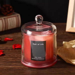 Vela Aromática en Recipiente de Vidrio, Velas de Cera de Soya de Lujo con Aroma, Marca Privada para Decoración del Hogar - Product Image 5