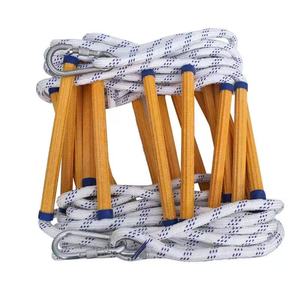 Escada de resina poliéster macio para escapar segurança Anti-Slip Emergency Fire Escape <span class=keywords><strong>Rope</strong></span> <span class=keywords><strong>Ladder</strong></span> Training Fall Protection - Product Image 1