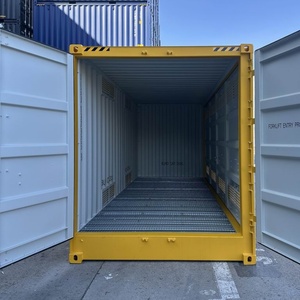 ตู้คอนเทนเนอร์เก็บสารเคมีเหล็กคอร์เทน 20HCOS DG รุ่นใหม่ แบบปิด สำหรับเก็บของอันตราย ของเหลวไวไฟ และของเหลวที่ติดไฟได้ - Product Image 2