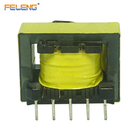 Transformateur vertical en ferrite EE28 prêt à l'emploi, rapport de transfert personnalisé disponible, utilisé dans les dispositifs de conversion d'énergie commerciaux