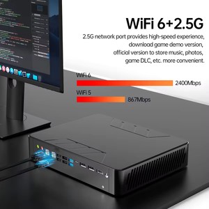 2024 New Amd R9-5900HX+6600M+16G+512G Gaming Pc Mini <strong>Computer</strong> Mini PC Commercial Office <strong>Computer</strong> - Product Image 3