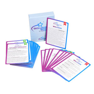 La stampa di giochi di carte personalizzate crea la tua domanda giochi di carte di conversazione <span class=keywords><strong>con</strong></span> scatola rigida - Product Image 4