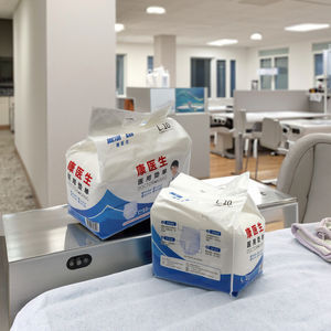 ผ้าอ้อมผู้ใหญ่สำหรับป้องกันชายมีคุณสมบัติการพิมพ์การออกแบบทางกายวิภาคป้องกันการรั่วไหลของปัสสาวะ - Product Image 1