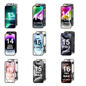 หน้าจอโทรศัพท์<span class=keywords><strong>มือ</strong></span><span class=keywords><strong>ถือ</strong></span> OLED แบบนุ่ม คุณภาพสูง 120Hz สำหรับรุ่น 12/13/14/15/16/17 Pro/Plus/Pro/16E/17E Max ความสว่าง 400cd - Product Image 1