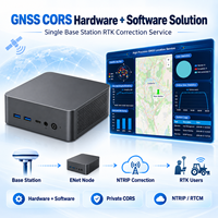 Solution intégrée GNSS CORS (matériel et logiciel) OEM Linux pour fonctionnement continu 24/7, nœud ENet, station de base unique, NTRIP RTK