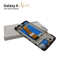 Assemblage d'origine Service Pack LCD A035 pour Samsung Galaxy A03 téléphone portable pièces réparées LCD avec boîtier de cadre