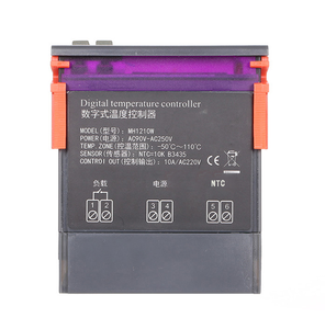 Controlador de Temperatura MH1210W 10A 12V 24V 220V, Termostato Regulador con Sensor -50~110C, Calefacción y Refrigeración MH-<span class=keywords><strong>1210W</strong></span> <span class=keywords><strong>1210W</strong></span> - Product Image 4