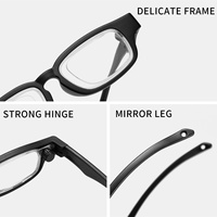 Les nouvelles lunettes de lecture intelligentes TR à réglage de la longueur focale peuvent être ajustées de + 1D à + 4D Lunettes de lecture myopie à double usage
