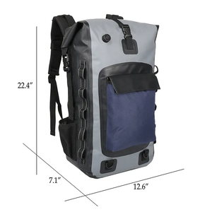 Rolltop Closure <b>Backpack</b> 600D TPU Tarpaulin Waterproof Dry <b>Bag</b> Beach Outdoor Sport Waterproof Camping OutdoorBag for Hiking - Product Image 5