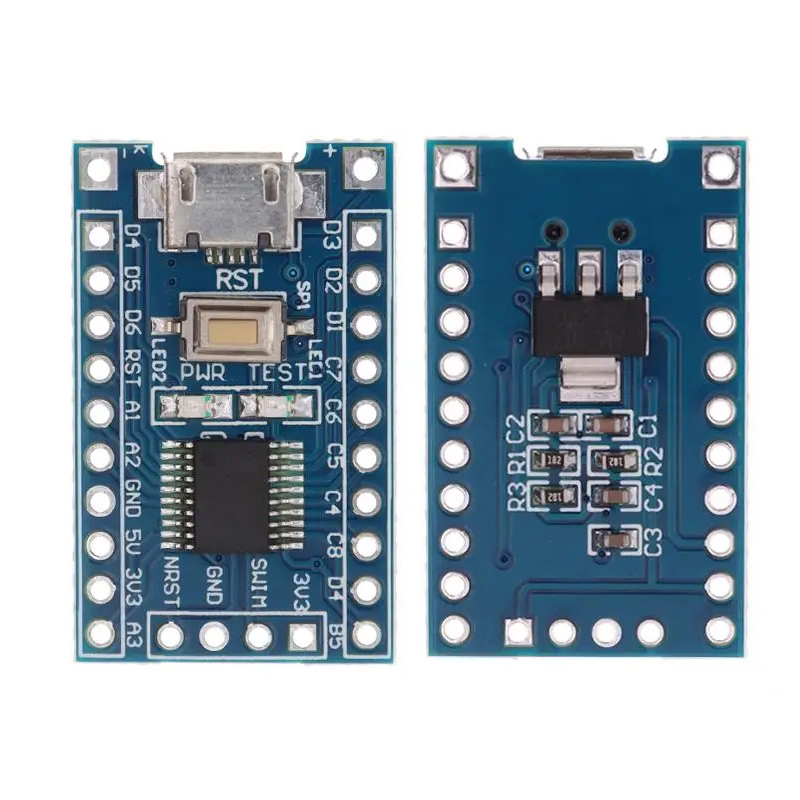 Scheda Di Sviluppo STM8S103F3P6 / STM8S003F3P6, Sistema Minimo, Base Board, Nuova - Foto 5