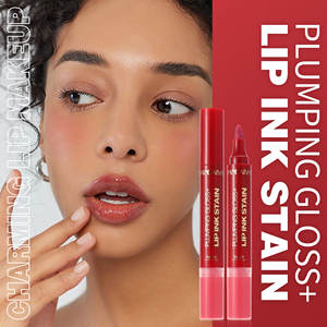 <span class=keywords><strong>HANDAIYAN</strong></span> 2 en 1 Lip Ink Stain Plumping Lip Gloss Acuarela Lip Pen Contour Filler Jelly Oil Trending Products para Dropshipping - Product Image 2