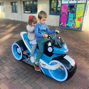Motocicleta Eléctrica Infantil con Forma de Animal, Bumper Car, Máquina de Paseo para Interiores y Exteriores, para Parques de Atracciones y Centros Comerciales - Product Image 1