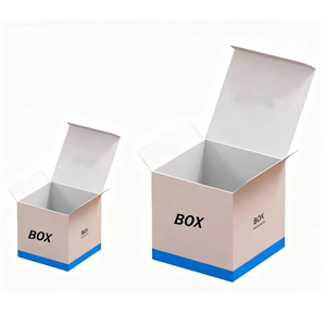 Cajas de Papel Plegables para Embalaje, Cajas de Cartón Blanco para Embalaje General al por Mayor, Se Acepta Personalización - Product Image 2