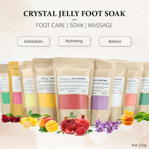 Gel de cristal pour le rajeunissement des pieds : apaise les sens, nettoie la peau, revitalise, bain de pieds aromathérapeutique pour éliminer les odeurs de pieds - Product Image 5