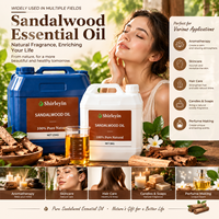 Huile Essentielle de Bois de Santal Indien 100% Naturelle et Biologique, Prix de Gros, Parfum Frais, Huile de Parfum pour Soins Corporels, OEM, FDS
