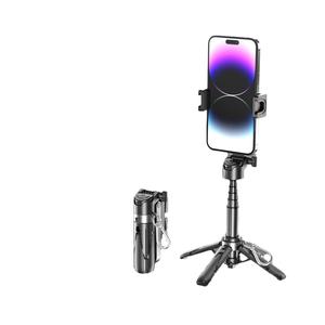 3-Trong-1 Ảnh Tự Sướng Thanh Và Có Thể Tháo Rời Từ Xa P15mini Mở rộng Tripod Điện Thoại Đứng Cho Điện Thoại Di Động Bàn Cách Sử Dụng - Product Image 6