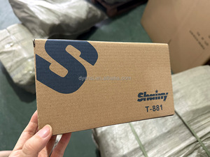 Xe Side gương <span class=keywords><strong>Rear</strong></span> <span class=keywords><strong>View</strong></span> gương T-881 shainy hình chữ nhật phẳng ngược gương cho xe máy xe Ô Tô Nhựa Chrome mạ - Product Image 4