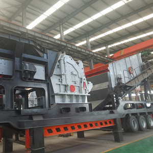 Trituradoras móviles con ruedas de alta calidad Estaciones de trituración móviles y trituradoras de impacto móviles con ruedas con pantallas vibratorias - Product Image 1