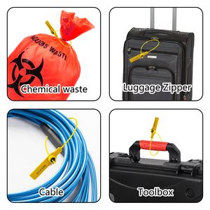 Custom Safety <strong>Meter</strong> <strong>Seal</strong> Plastic Luggage Bag <strong>Security</strong> Tamper-Proof Plastic <strong>Seal</strong> - Product Image 5