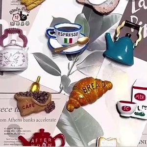 3D Custom Modern Personalized Snack Information Playback Artificial Food Refrigerator Magnet Creative 3D Magnet Made of Resin - Product Image 4