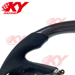 Volant de course personnalisé en fibre de carbone noire sergé pour Nissan GTR R35 2010+, 350Z, 370Z, 400Z Coupé, Skyline GT350, Q60 - Product Image 2